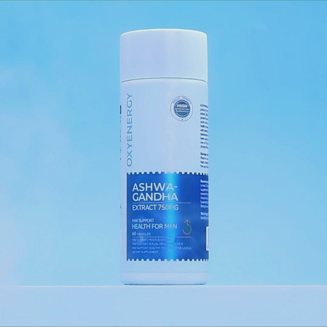 Ashwagandha Extract 750mg -  May Supports Everyday Male Wellbeing